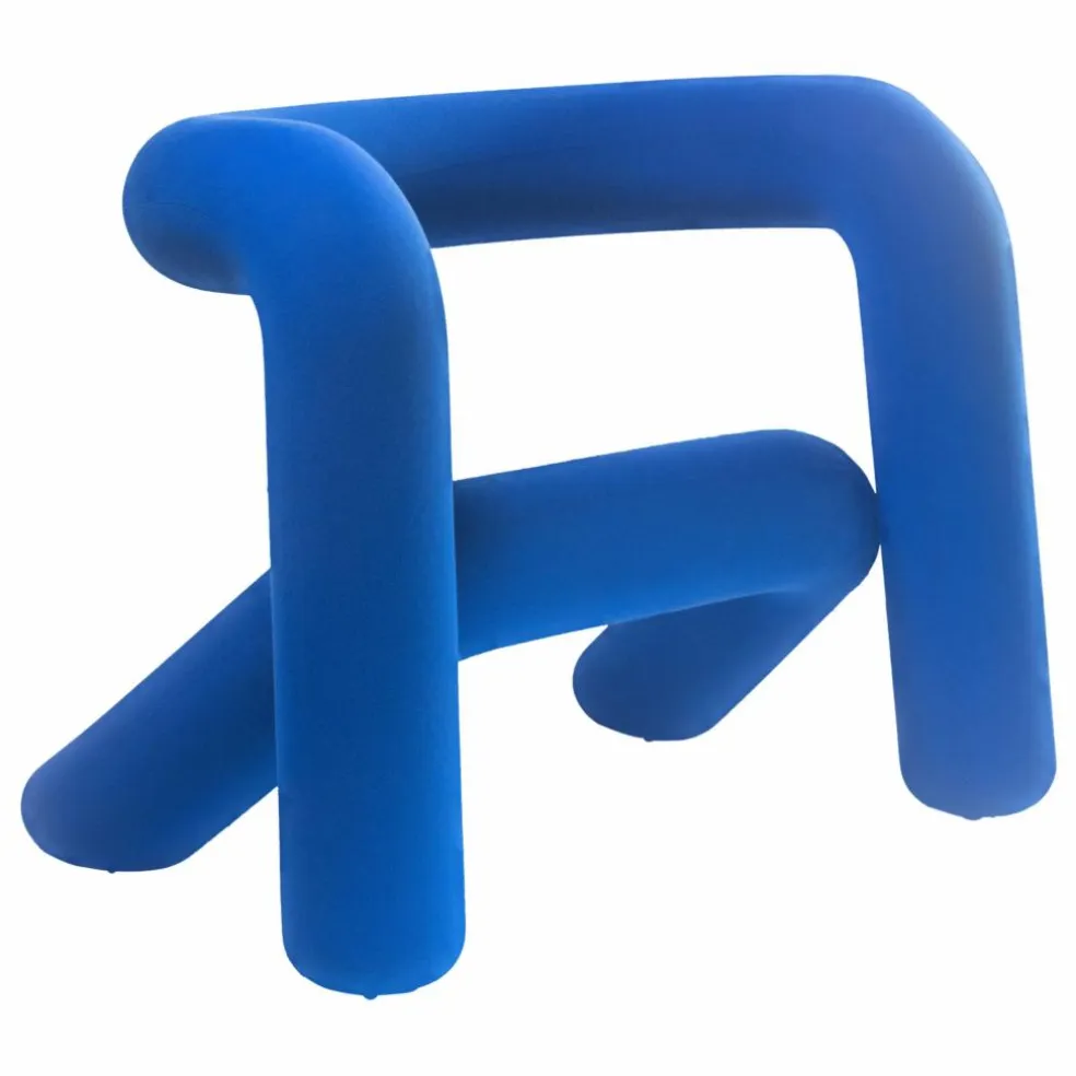 Fauteuil Extra Bold- Big Game | Bleu électrique