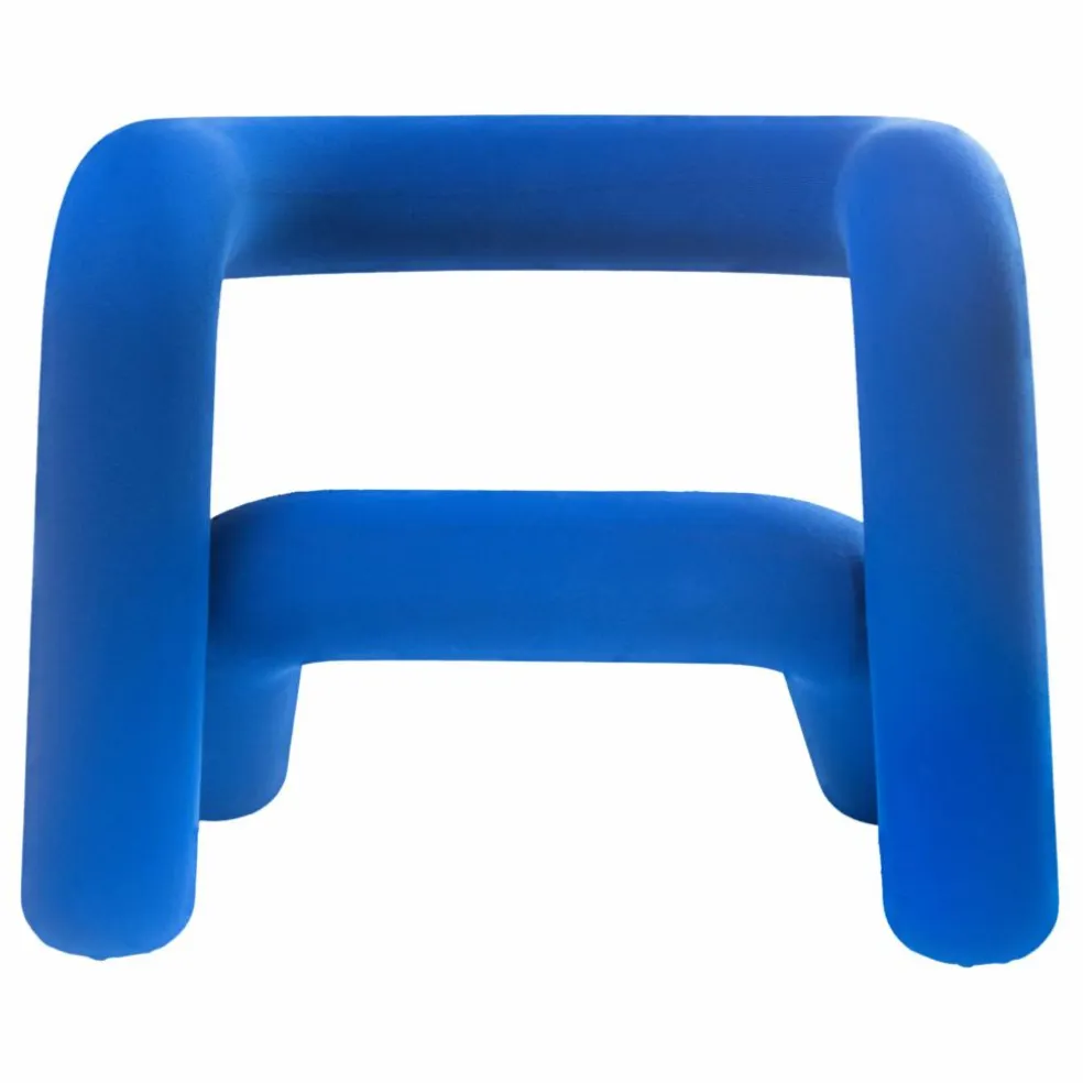 Fauteuil Extra Bold- Big Game | Bleu électrique