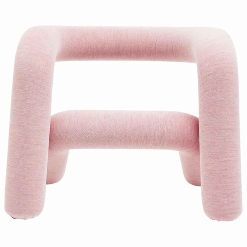Fauteuil Extra Bold Mélangé - Big Game | Rose