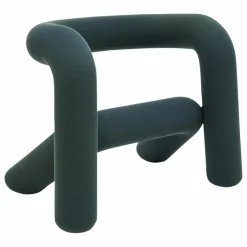 Fauteuil Extra Bold Mélangé - Big Game | Bleu Vert