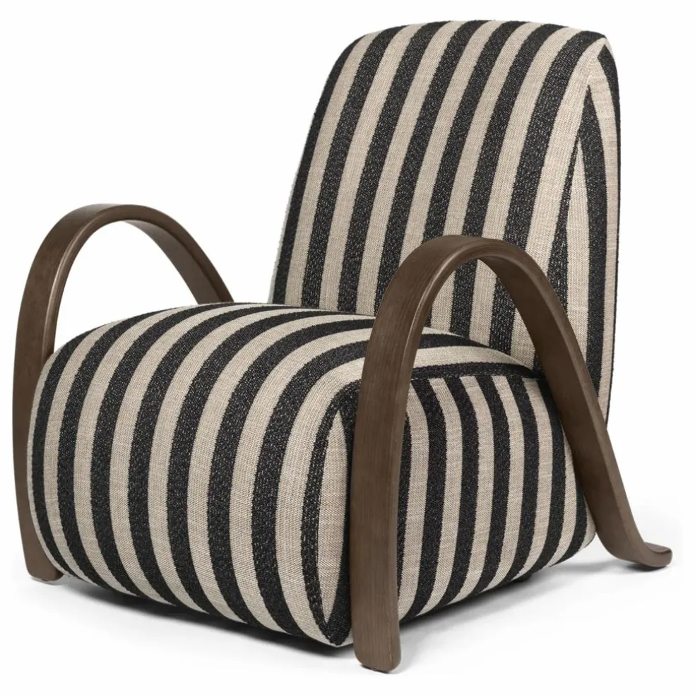 Fauteuil lounge Buur | Gris