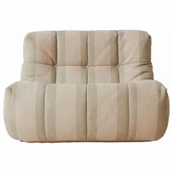 Fauteuil lounge Lazy | Crème