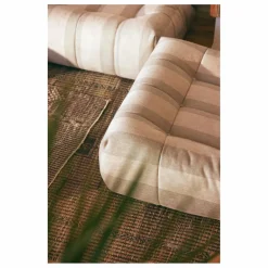 Fauteuil lounge Lazy | Crème