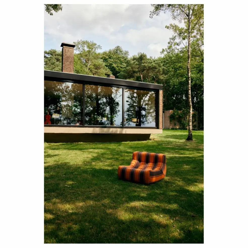 Fauteuil lounge Lazy | Orange