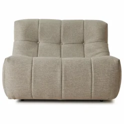 Fauteuil lounge outdoor Lazy | Crème