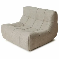 Fauteuil lounge outdoor Lazy | Crème
