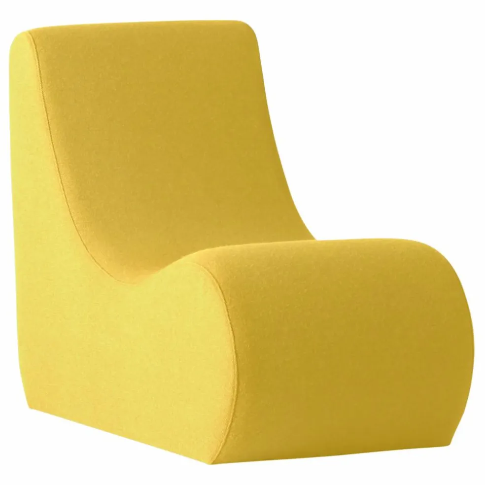 Fauteuil lounge Welle 2 | Jaune