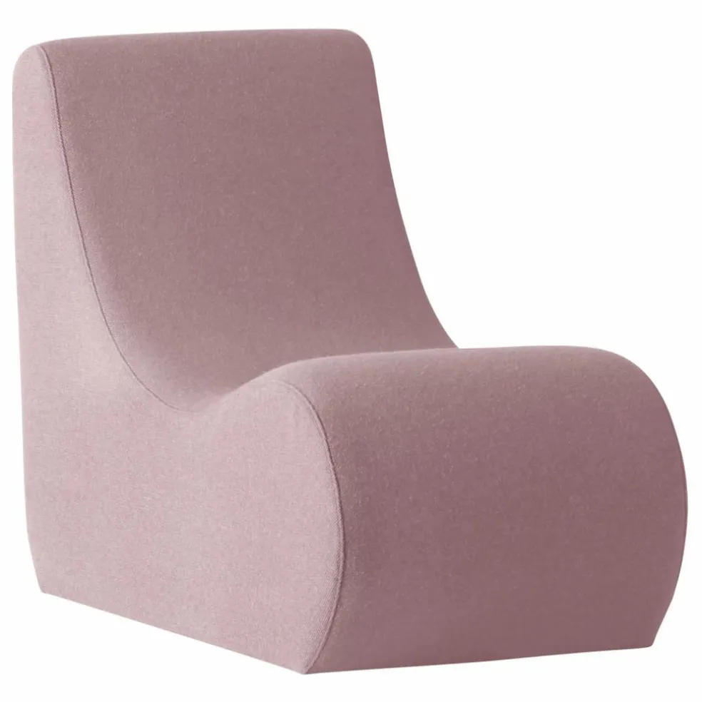 Fauteuil lounge Welle 2 | Rose