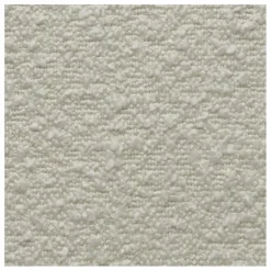 Fauteuil Nicolo en bouclette et chêne fumé - 65 cm | Off-White