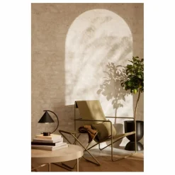 Fauteuil outdoor Desert | Vert olive