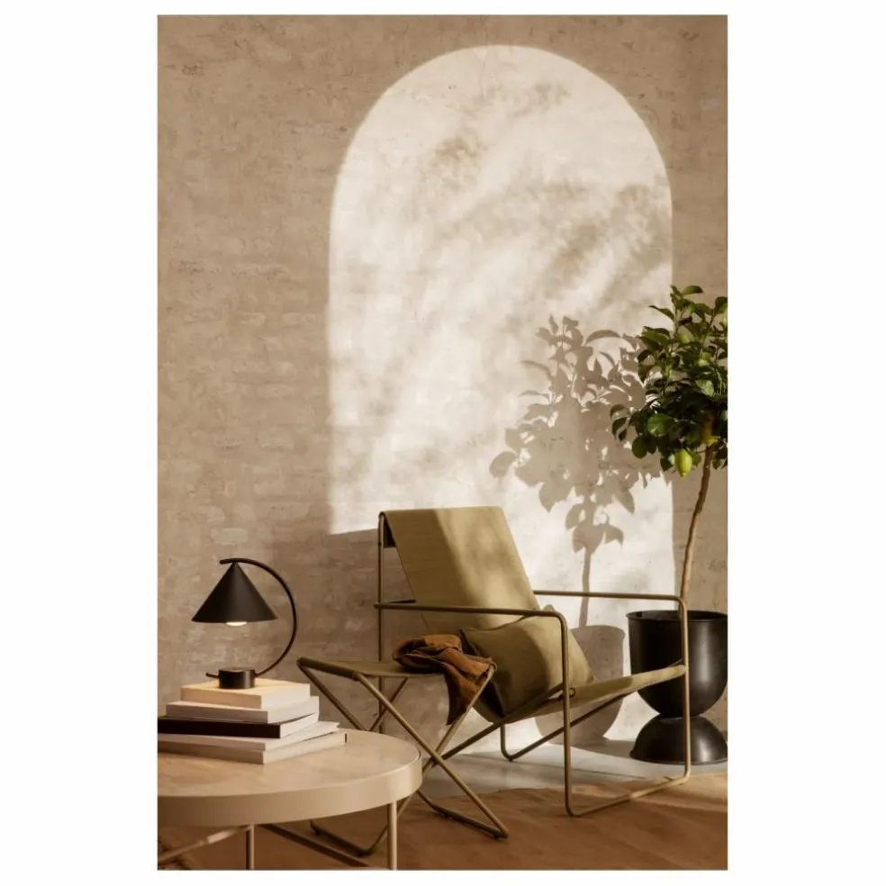 Fauteuil outdoor Desert | Vert olive