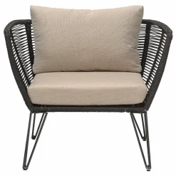Fauteuil outdoor Mundo | Noir