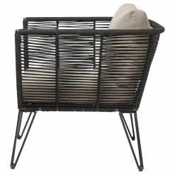 Fauteuil outdoor Mundo | Noir