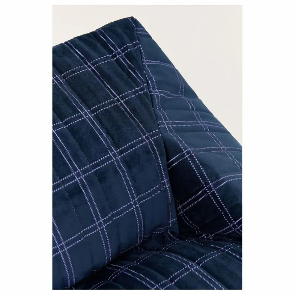 Fauteuil pouf Chelsea | Bleu marine