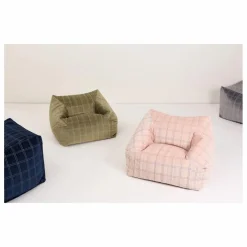 Fauteuil pouf Chelsea | Rose
