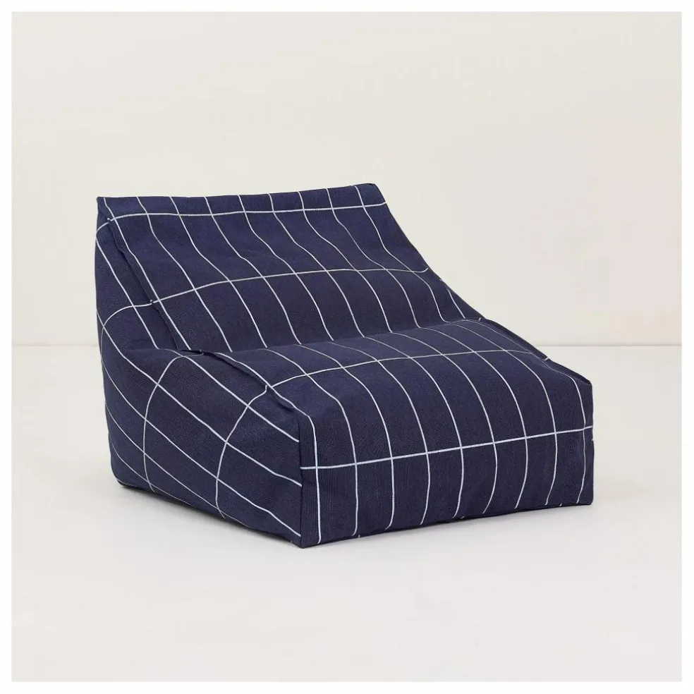 Fauteuil pouf Vibes | Bleu