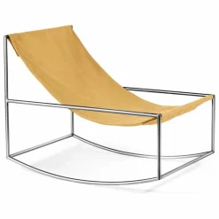Fauteuil Rocking Chair, Muller Van Severen | Jaune