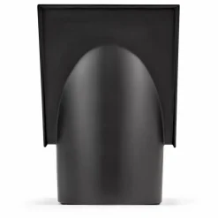 Fauteuil Valerie en acier laqué | Noir
