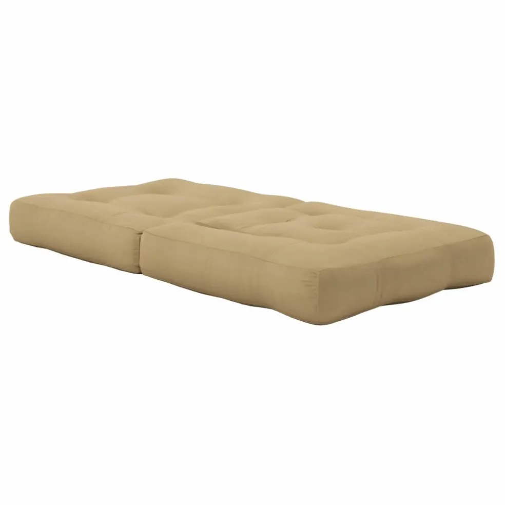 Fauteuil-pouf Cube pour enfant | Beige