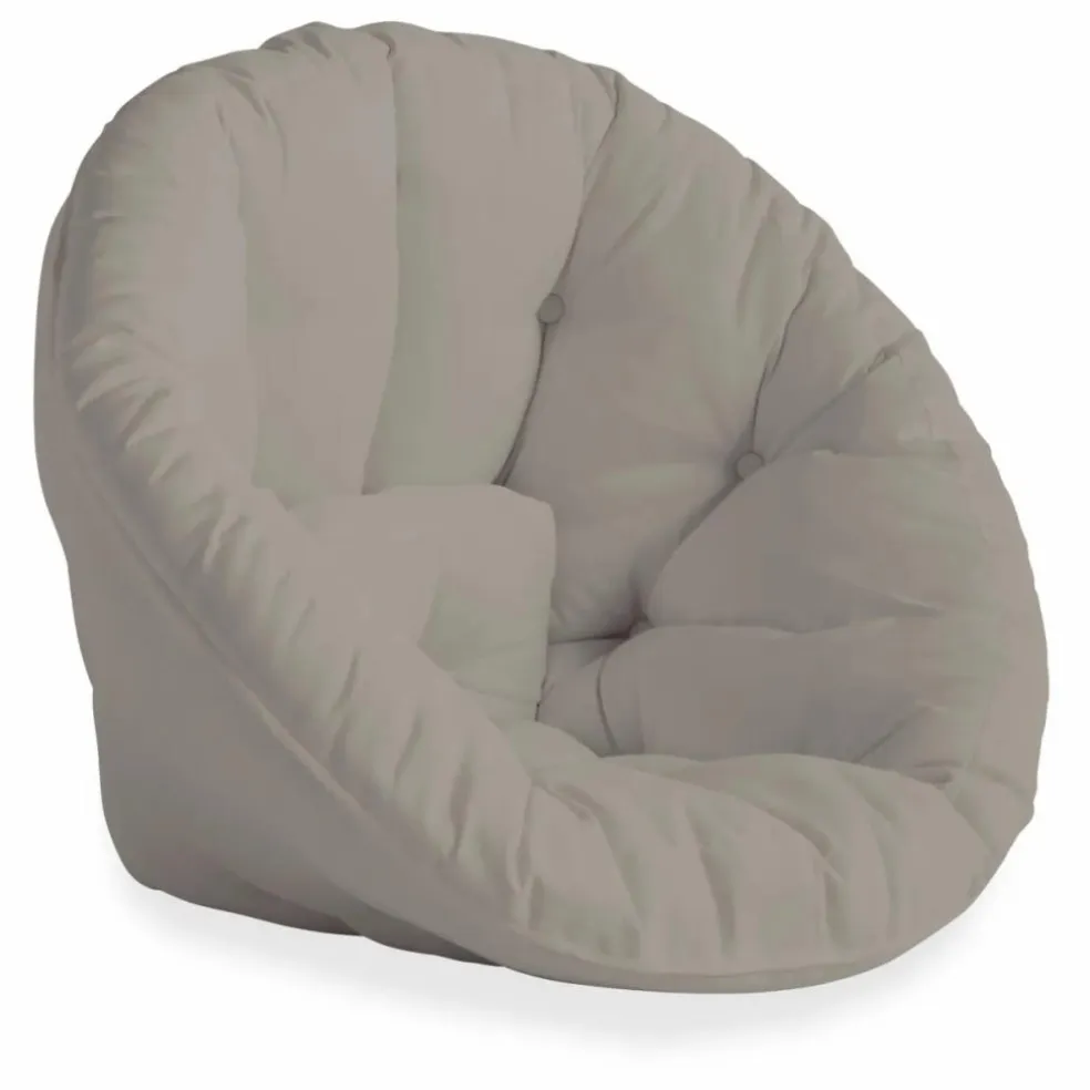 Fauteuil-pouf outdoor | Beige