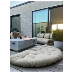 Fauteuil-pouf outdoor | Beige