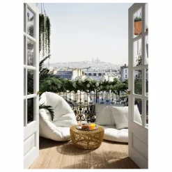 Fauteuil-pouf outdoor | Blanc