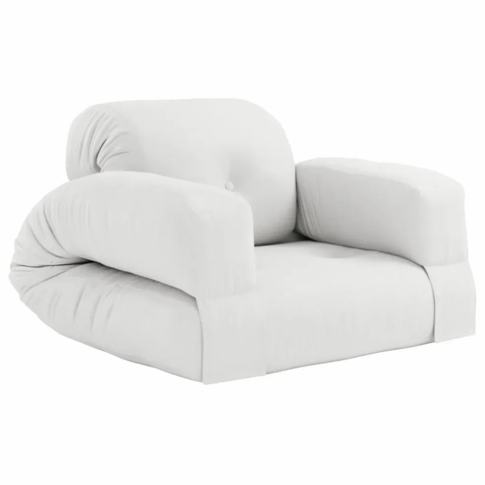 Fauteuil-pouf outdoor | Blanc