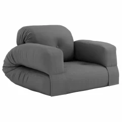 Fauteuil-pouf outdoor | Gris foncé