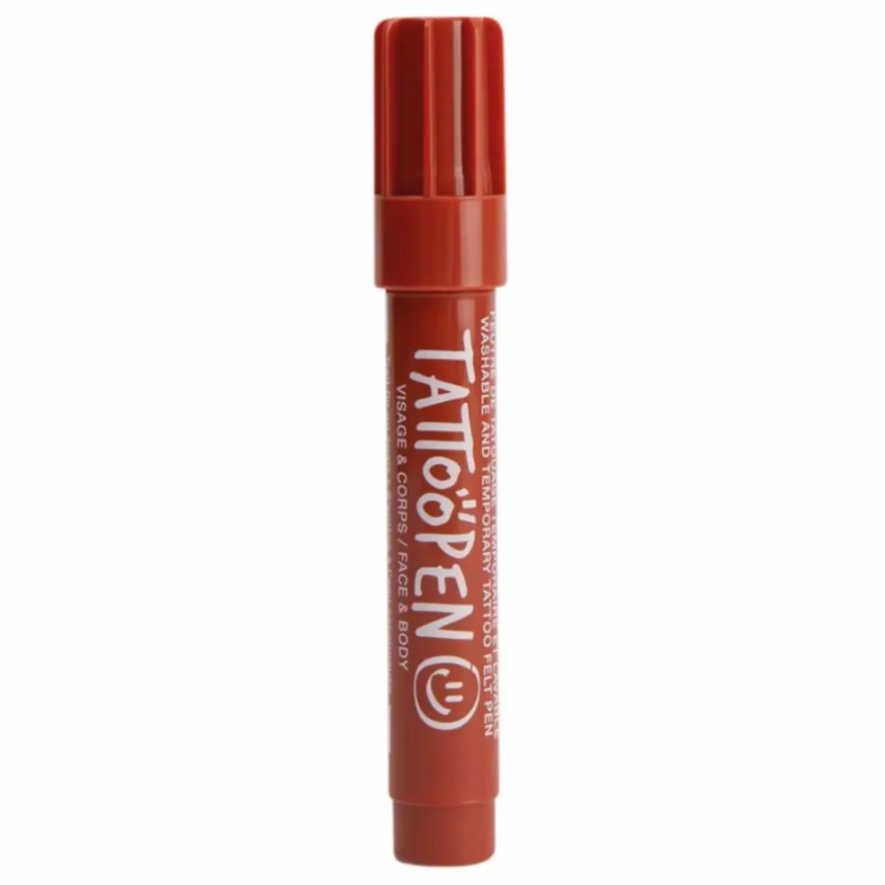Feutre de tatouage temporaire Tattoopen | Marron