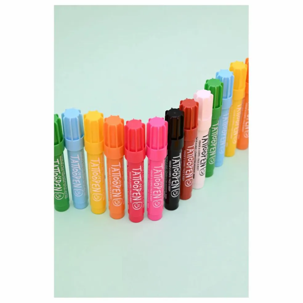 Feutre de tatouage temporaire Tattoopen | Marron