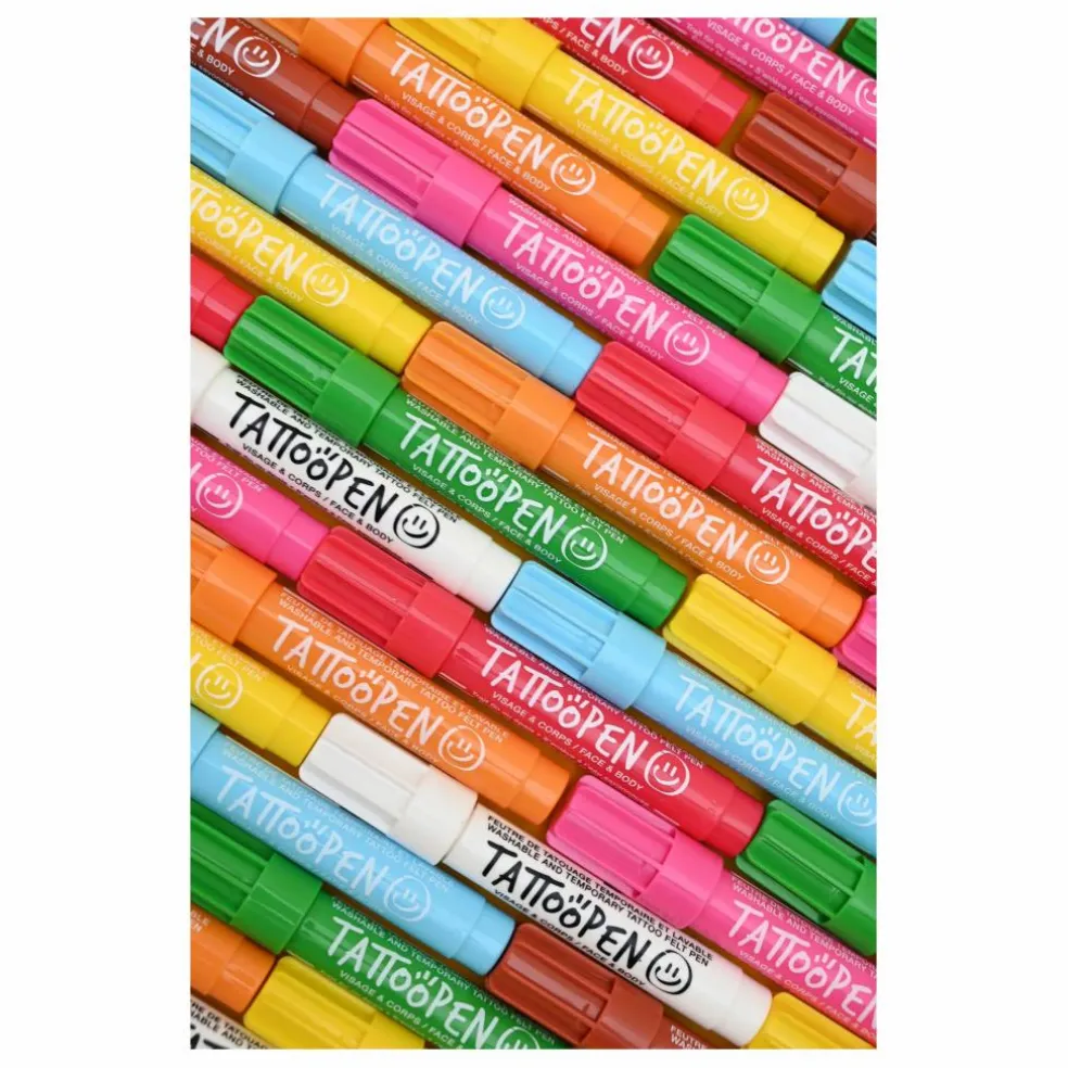 Feutre de tatouage temporaire Tattoopen | Marron