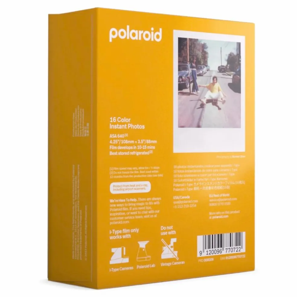 Film couleur Polaroid pour appareil photo - Pack double