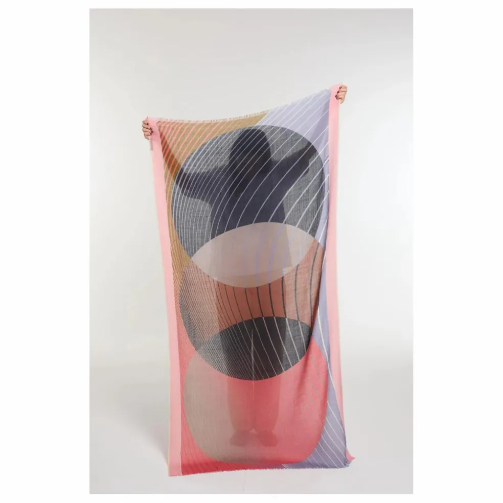 Foulard Astre Laine | Parme
