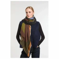 Foulard Astre Laine | Vert kaki