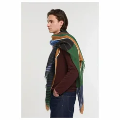 Foulard Astre Laine | Vert kaki