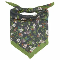 Foulard Bromflora Coton et Soie | Noir