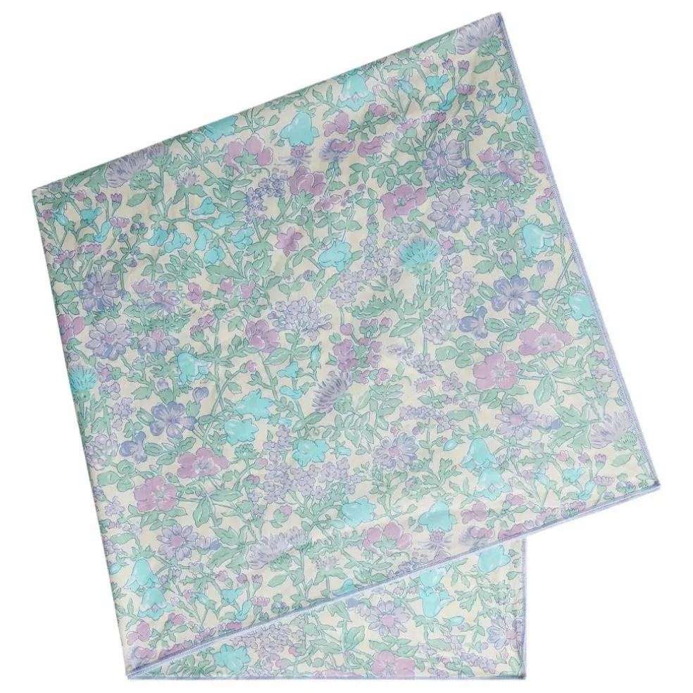 Foulard Cayati Liberty Coton Bio | Vert d'eau