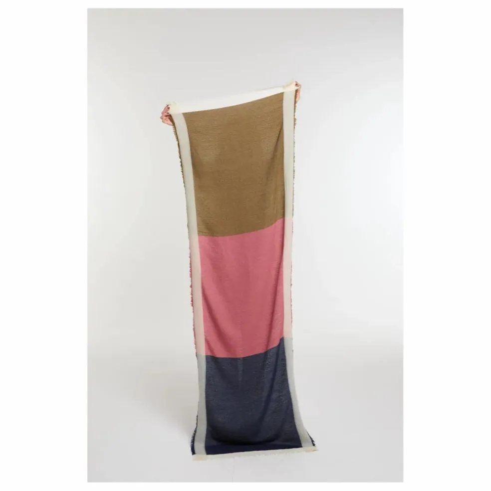 Foulard Suzon Laine | Bleu marine