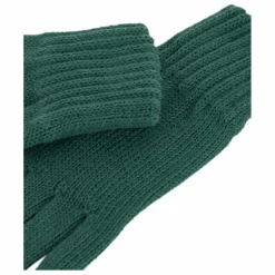 Gants Maille Coton Bio | Vert sapin