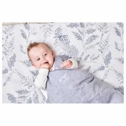 Gigoteuse en lin et coton | Bleu marine