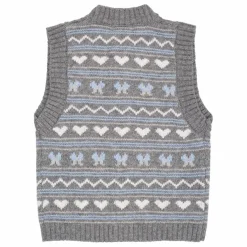 Gilet Cachemire | Gris