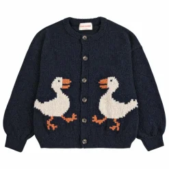 Gilet Canards Laine | Bleu marine