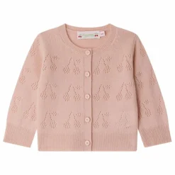 Gilet Gwenoli Cachemire | Rose