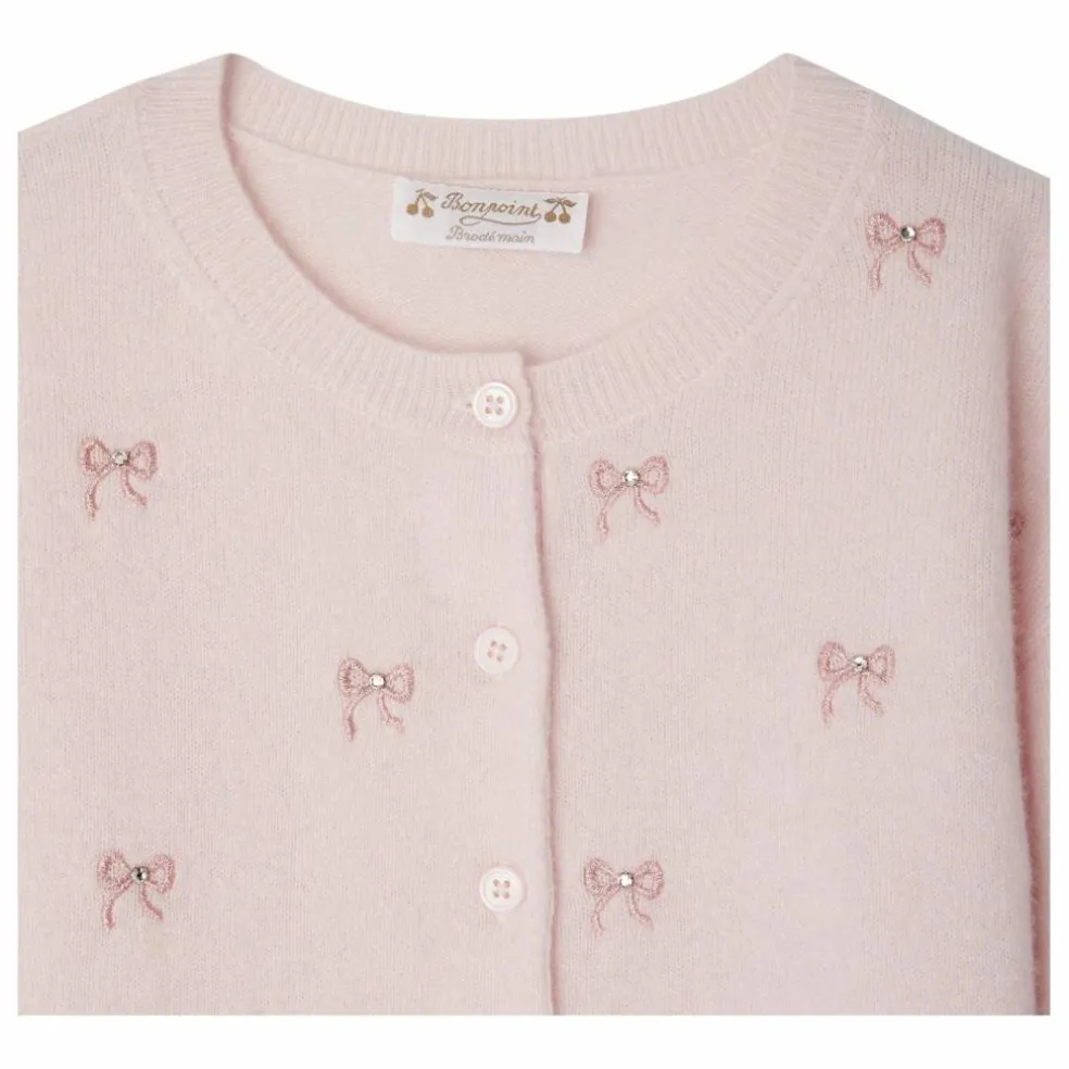 Gilet Jabara Cachemire | Rose pâle
