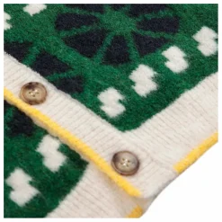 Gilet Jacquard Laine | Vert