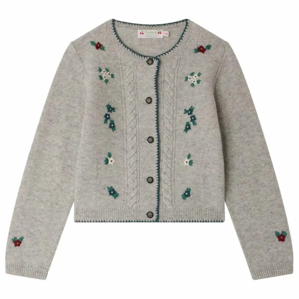 Gilet Jamina Laine | Gris chiné