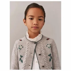 Gilet Jamina Laine | Gris chiné