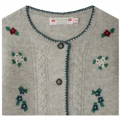 Gilet Jamina Laine | Gris chiné