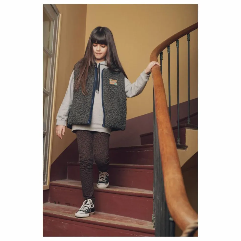 Gilet Joe Sherpa | Gris