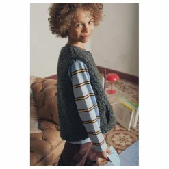 Gilet Joe Sherpa | Gris
